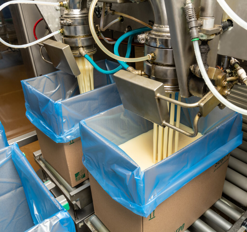 Packing of margarines